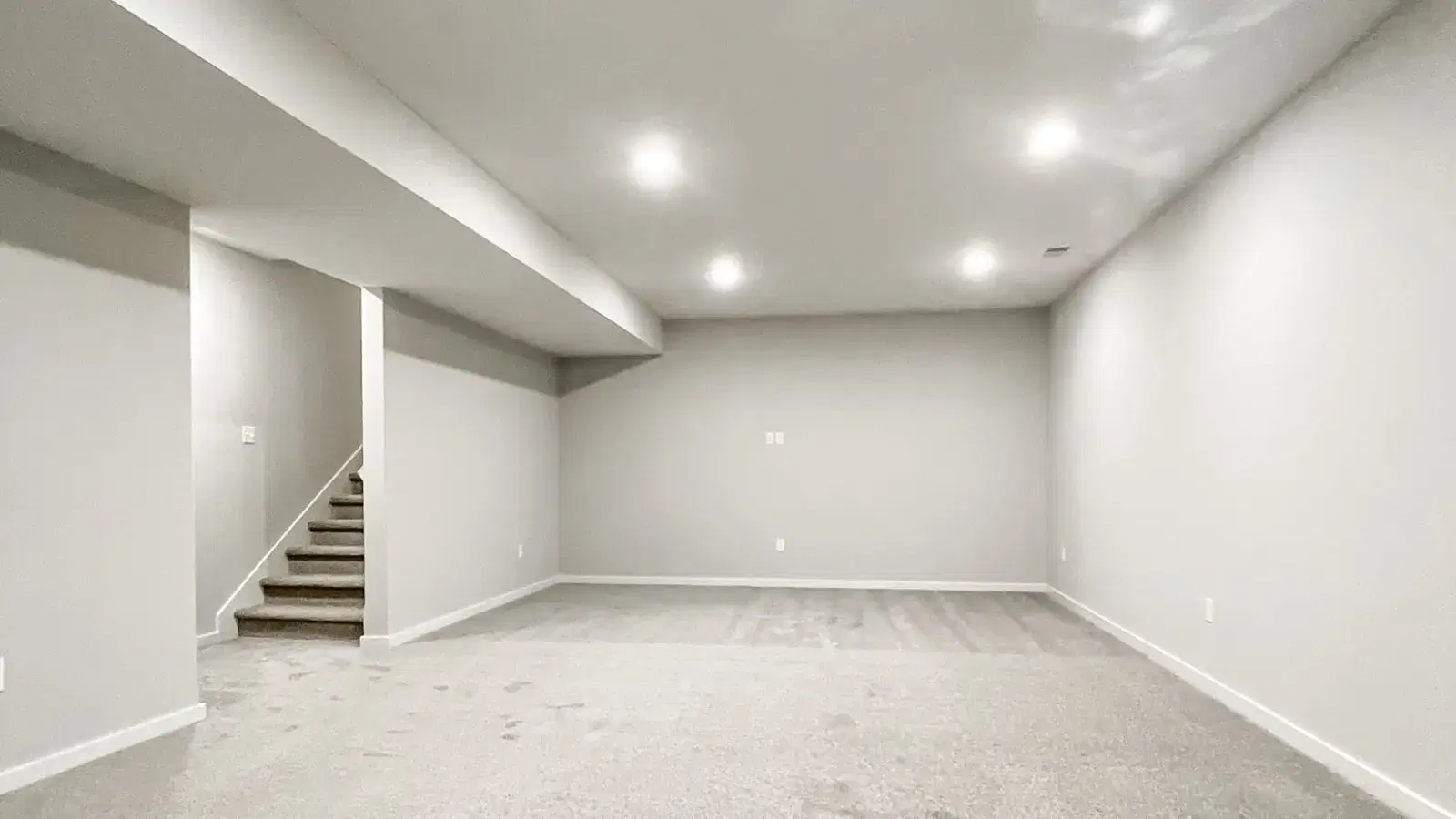 Empty room after a property cleanout